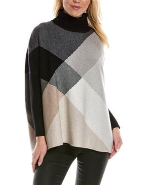 Joseph A Boxy Turtleneck Jumper - Grey