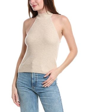 525 America Mock Neck Tank - Blue
