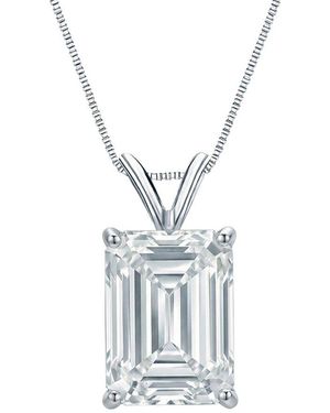 Sabrina Designs Lab Grown Diamonds 14K 2.00 Ct. Tw. Lab-Grown Diamond Solitaire Pendant - White