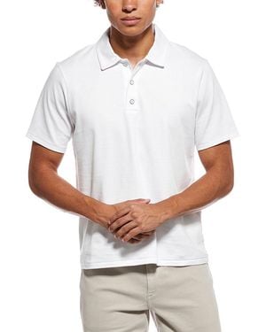 Rag & Bone Pure Pima Polo Shirt - White