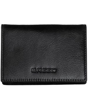 Breed Porter Leather Wallet - Black