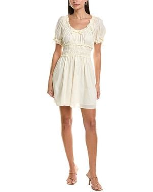 Hutch Deluca Mini Dress - White