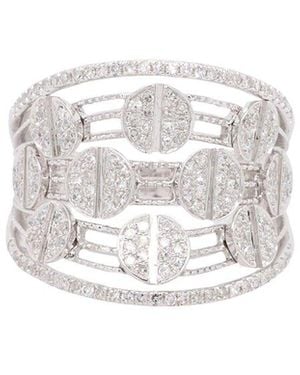 Diana M. Jewels Fine Jewellery 14k 0.50 Ct. Tw. Diamond Half-eternity Ring - Multicolour