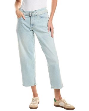 Proenza Schouler Ellsworth Cropped Wide Jean - Blue