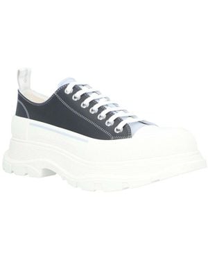 McQueen Calfskin Tread Trainer, Never Worn (Authentic Pre- Loved) - Blue