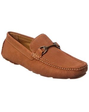 Donald J Pliner Dorion Leather Loafer - Brown