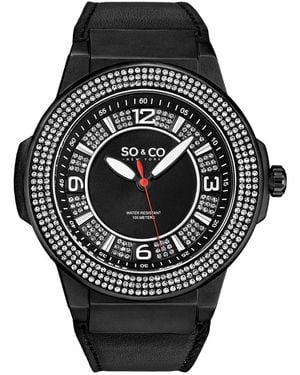SO & CO Tribeca Watch - Black