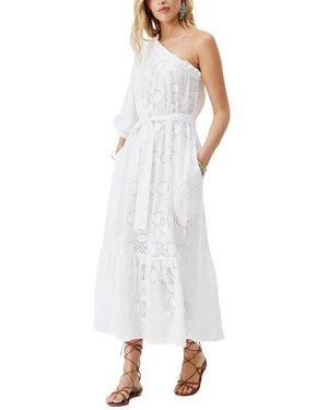 Melissa Odabash Autumn Midi Dress - White