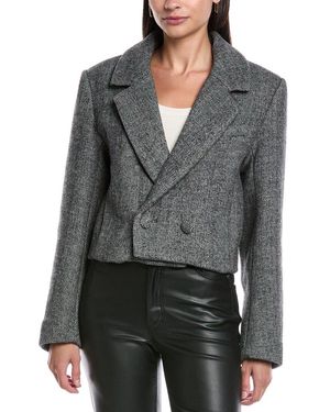 Rebecca Minkoff Margo Wool-blend Coat - Gray