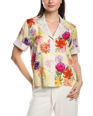10 Crosby Derek Lam Amina Shirt - Yellow