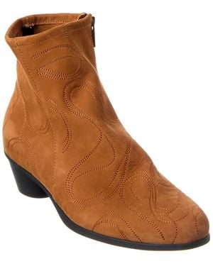 Arche Cynpik Leather Bootie - Brown