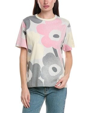 Marimekko Ae Erna Unikko T-Shirt - Grey