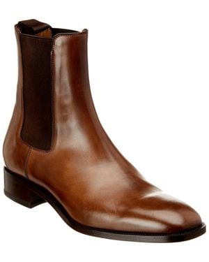 Christian Louboutin Samson Leather Boot - Brown
