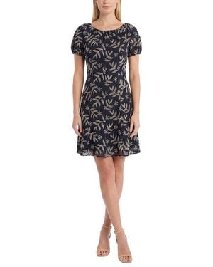Maggy London Fit And Flare Dress - Black