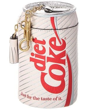 Anya Hindmarch Diet Coke Leather Coin Purse - Red