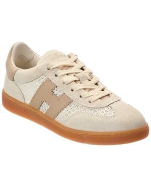 Hogan Cool Canvas Trainer - White