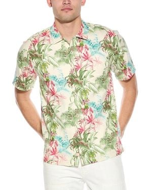 Tommy Bahama Oasis Grove Silk Camp Shirt - Green
