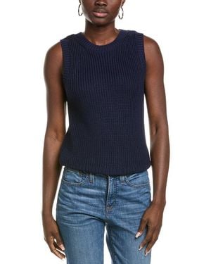 Central Park West Roan Shell Jumper - Blue