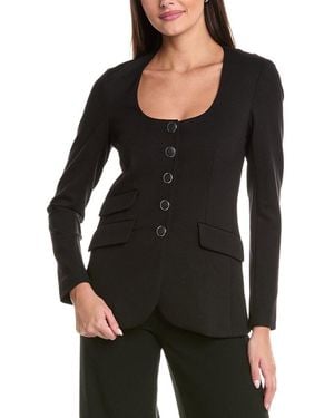 Rag & Bone Roslyn Ponte Blazer - Black