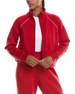 Beyond Yoga In The Flow Bomber Jacket - Red