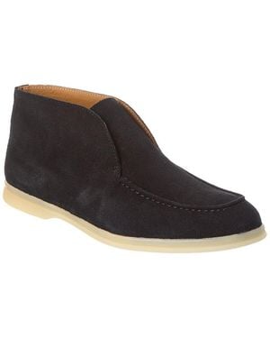 Alfonsi Milano Suede Bootie - Black