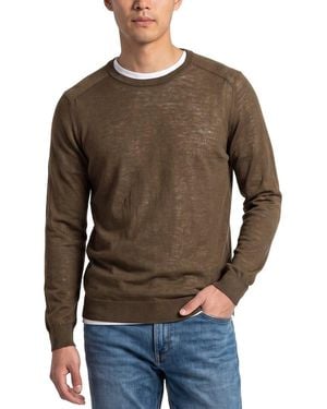 RAFFI Jersey Crewneck Jumper - Brown