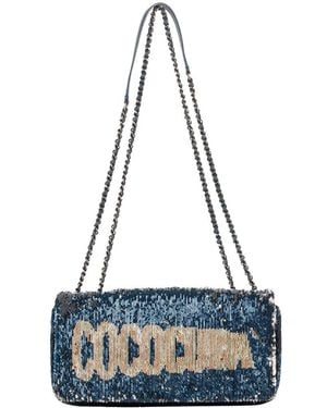 CHANEL Navy Blue Coco Sequins Canvas Paris-cuba Coco Sequins Cuba Flap, Never Carried (authentic Pre-loved)