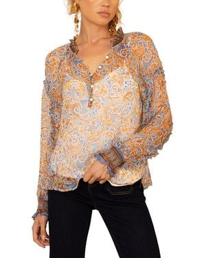 Hale Bob Linda Silk Top - Multicolour