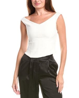 Jonathan Simkhai Emri Off-The-Shoulder Top - White