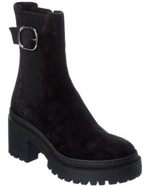 Giuseppe Zanotti Martini 50 Suede Boot - Black