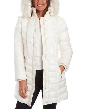Kensie Medium Down Jacket - White