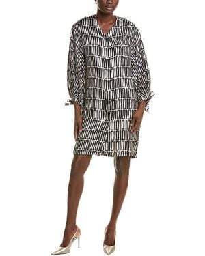 Max Mara S Max Mara Ottone Silk Dress - Black