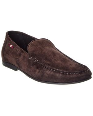 Bally Craxon Suede Moccasin - Brown