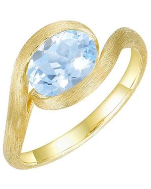 Kai Fine Jewelry 14K 1.10 Ct. Tw. Aquamarine Cocktail Ring - Blue
