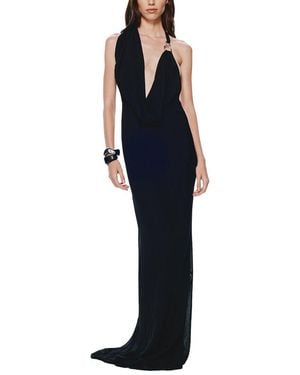 Misha The 'Cascada' Draped Dress - Blue