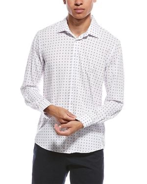 Nautica Slim Fit Performance Super Shirt - White