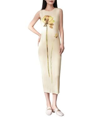 Adele Berto Dress - Metallic