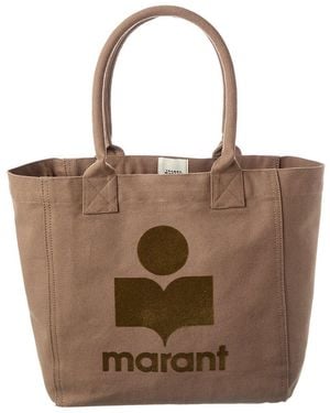 Isabel Marant Yenky Small Canvas Tote - Brown