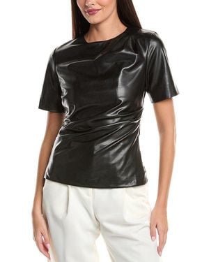Jonathan Simkhai Taena Draped Top - Black