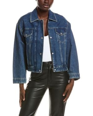 Rag & Bone Nessa Trucker Jacket - Blue