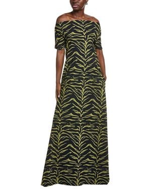 La Petite Robe Di Chiara Boni Yasin Maxi Dress - Green