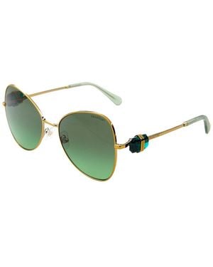 Swarovski Sk700257-X 57Mm Sunglasses - Green