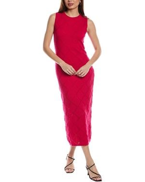 Electric and Rose Maxi Dress - Red