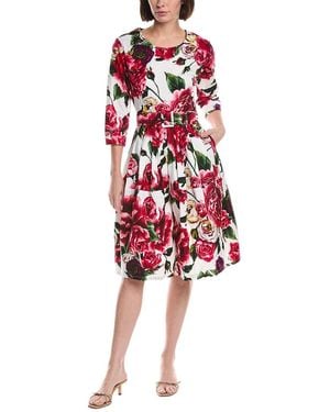 Samantha Sung Rachel Dress - Red