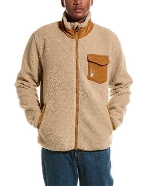 Spyder Teddy Fleece Jacket - Natural