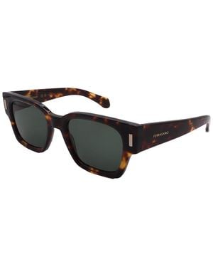 Ferragamo 52Mm Sunglasses - Black