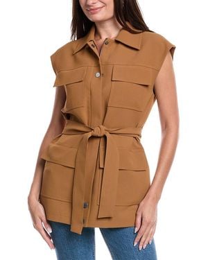 Kenneth Cole Cargo Vest - Brown