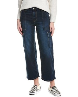 Hudson Jeans Rosalie Wide Leg Cargo Jean - Blue
