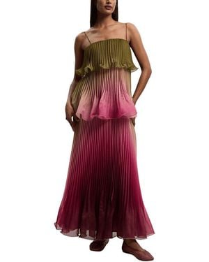 Dilireba Maxi Dress - Red