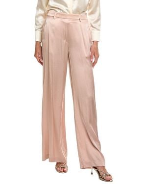 forte_forte Silk-Blend Pant - Pink